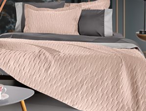 Κουβερλί Υπέρδιπλο (Σετ) 240X250 Guy Laroche Ruby Old Pink (240×250)